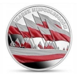 Moneta srebrna Marsz...